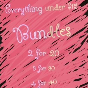 Bundles 💕💕